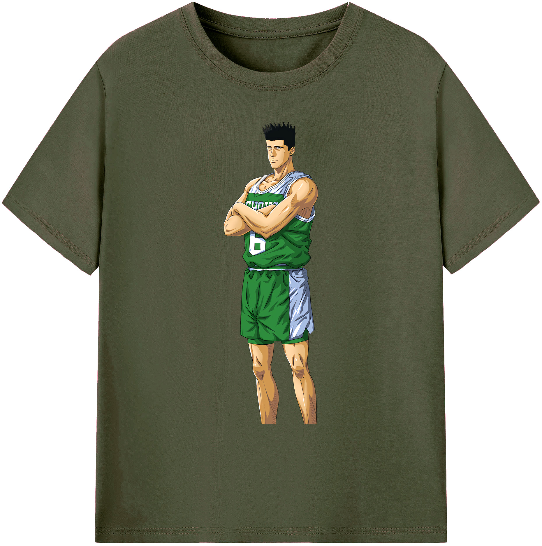 （画像用） SLAM DUNK／スラムダンク 綿100％ メンズ半袖Tシャツ｜肌触りやわらか＆通気性